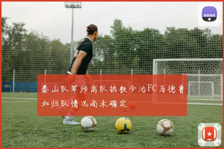 泰山队军师离队执教今治FC马德鲁加归队情况尚未确定