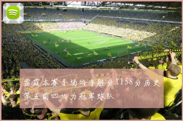 雷霆本赛季场均净胜分1158分历史第五前四均为冠军球队