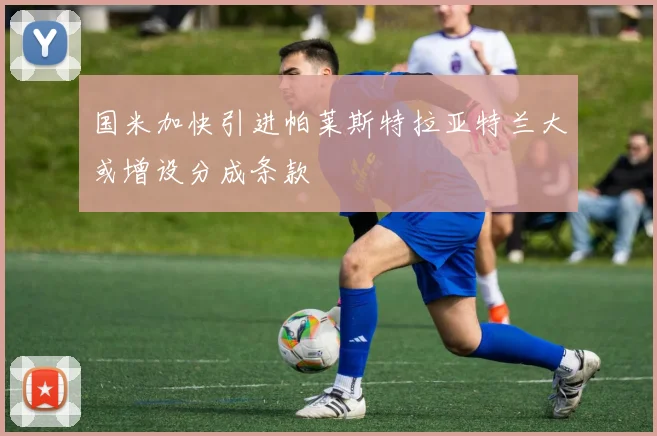 国米加快引进帕莱斯特拉亚特兰大或增设分成条款